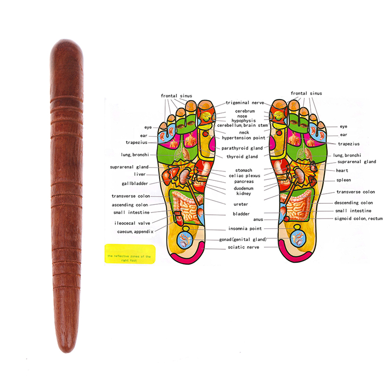 Spa Wellness Massage - Wooden Foot Spa Physiotherapy Reflexology Thai