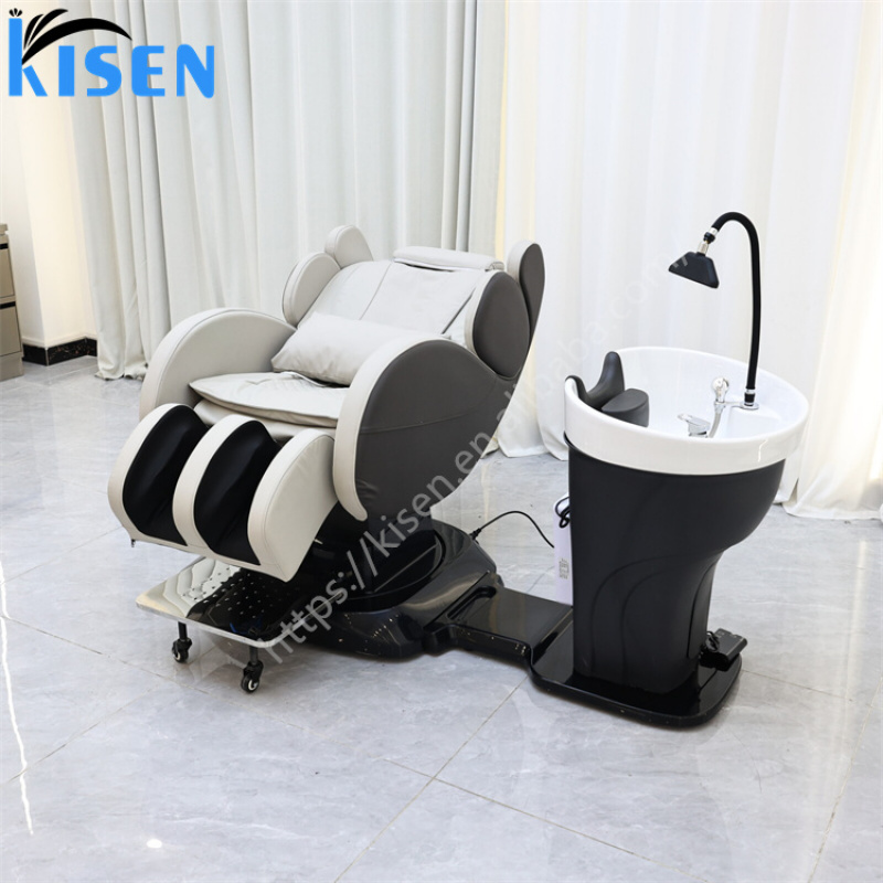 Hair Spa Wellness - custom.Luxury Rotation Hair Washing Chair Modern