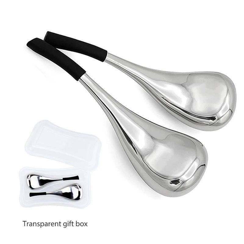 Spa Wellness Massage - Stainless Steel Ice Globes Facial Skin
