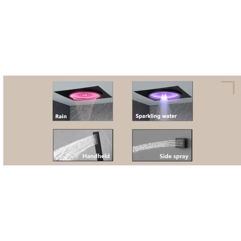 Smart LED Shower Set Bathroom  - Spa & Wellness Hotel Olympia Mariánské Lázně review and price