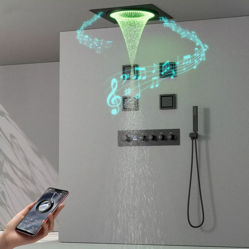 Smart LED Shower Set Bathroom  - Spa & Wellness Hotel Olympia Mariánské Lázně review and price