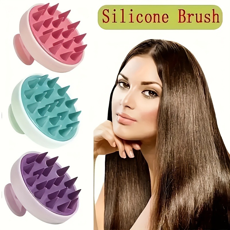 2-in-1 Silicone Scalp Massager - Spa Wellness Massage review and price