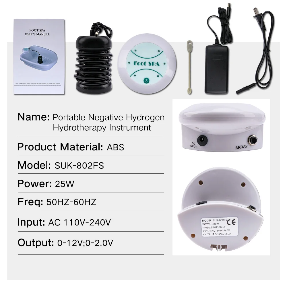 Ionic Foot Bath Detox Ionic De - Spa Wellness Massage review and price
