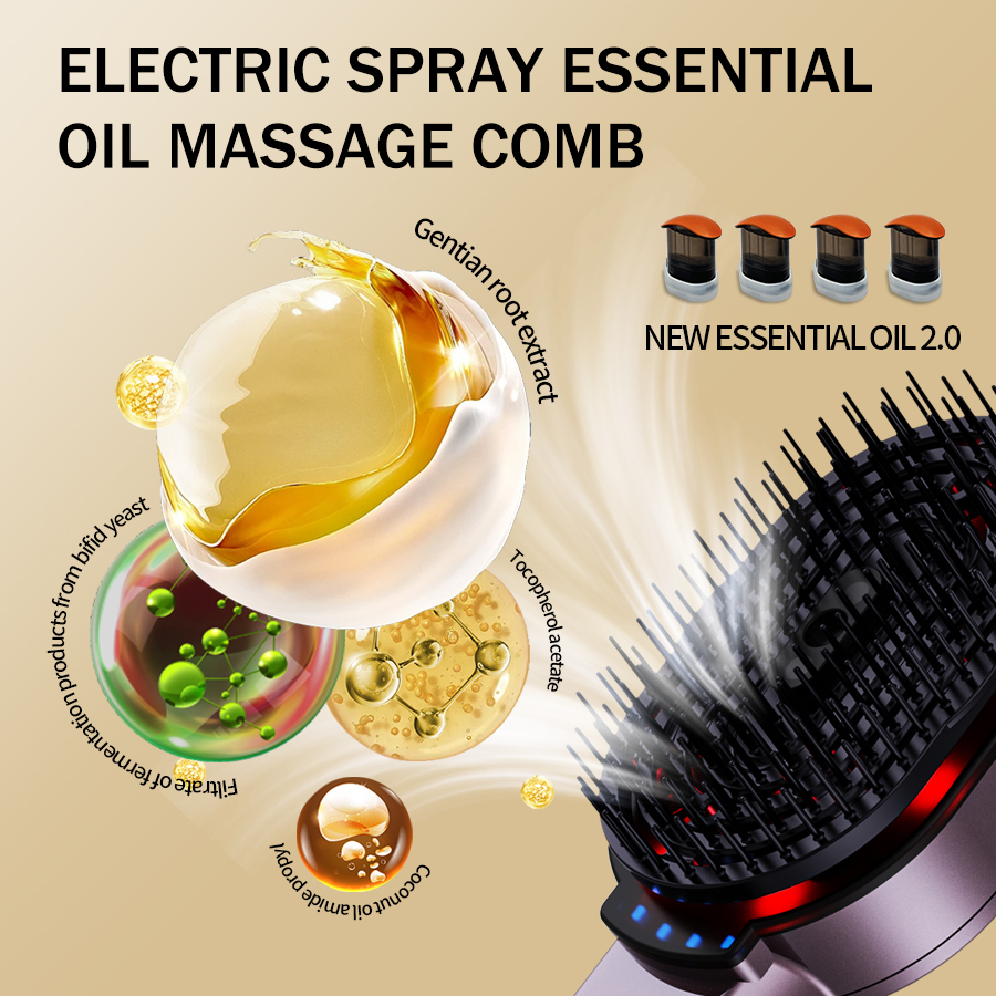 4-in-1 Massage Comb Essential  - Spa Wellness Massage review and price